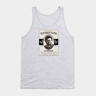 Old Man Yates Whiskey Logo Tank Top